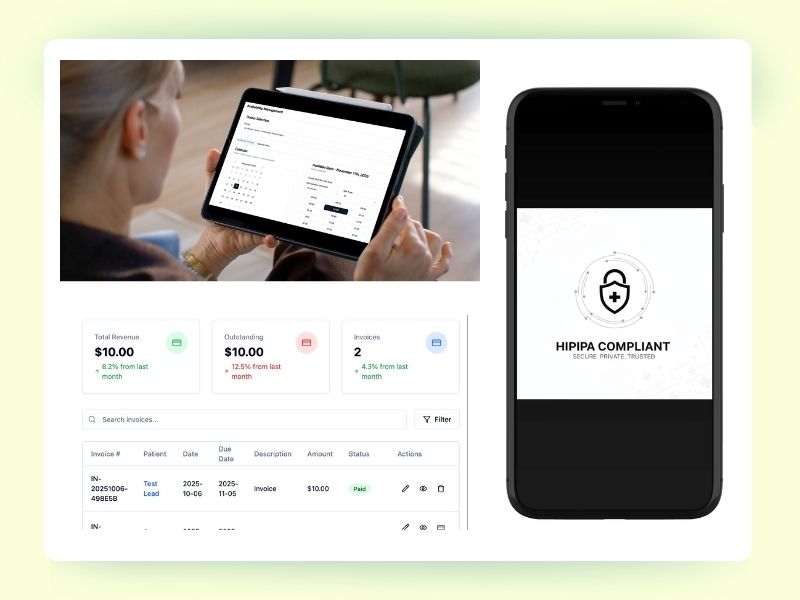 Complete Patient-Centric Hospital CRM demo