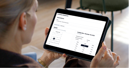 Integrated Calendars for Scheduling demo