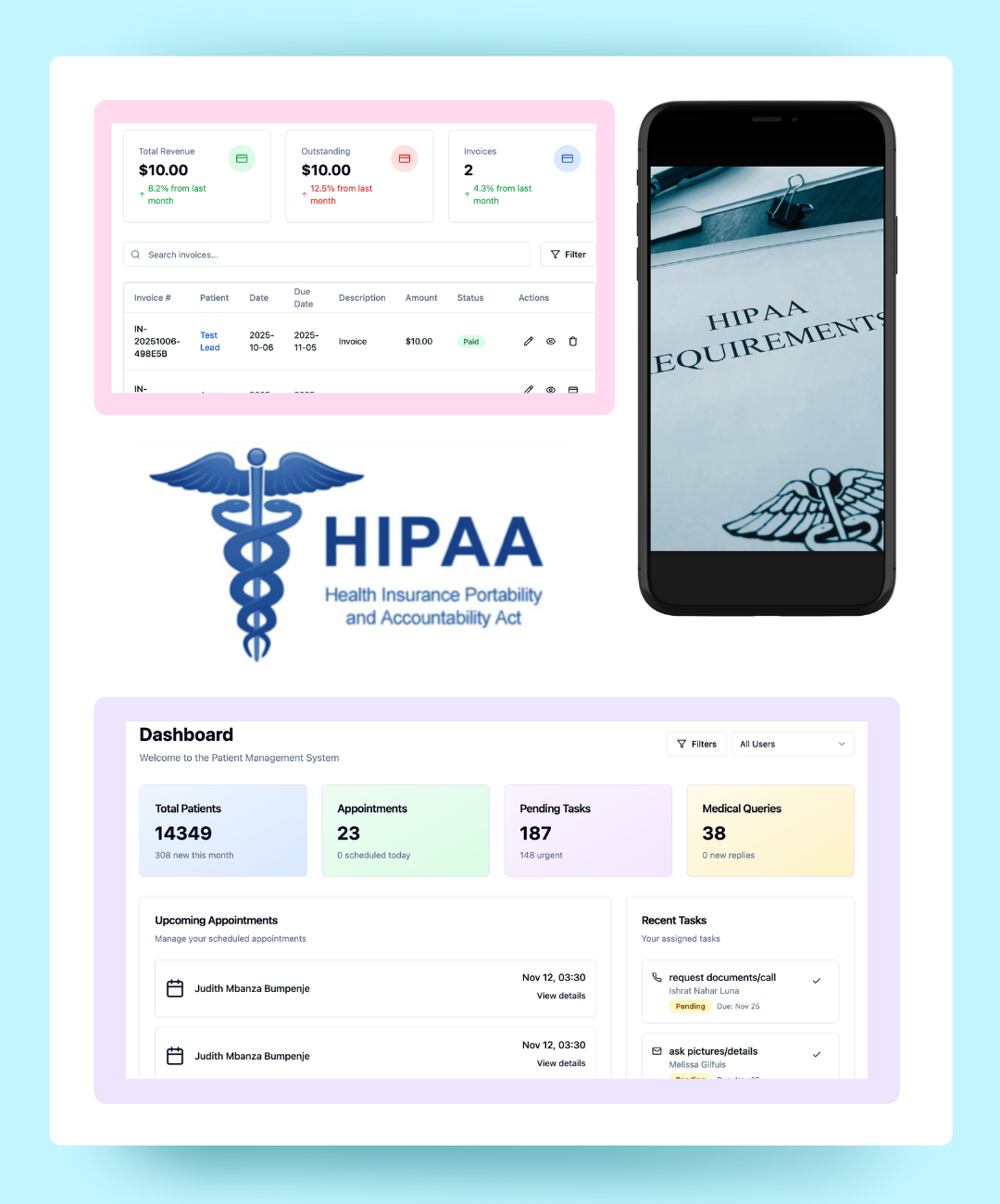 Clinic Admin Management