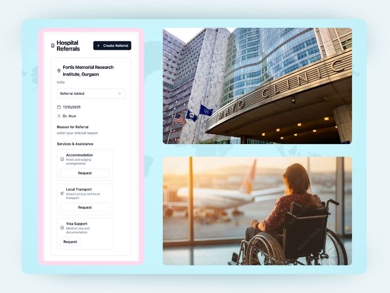 Medical Tourism CRM demo