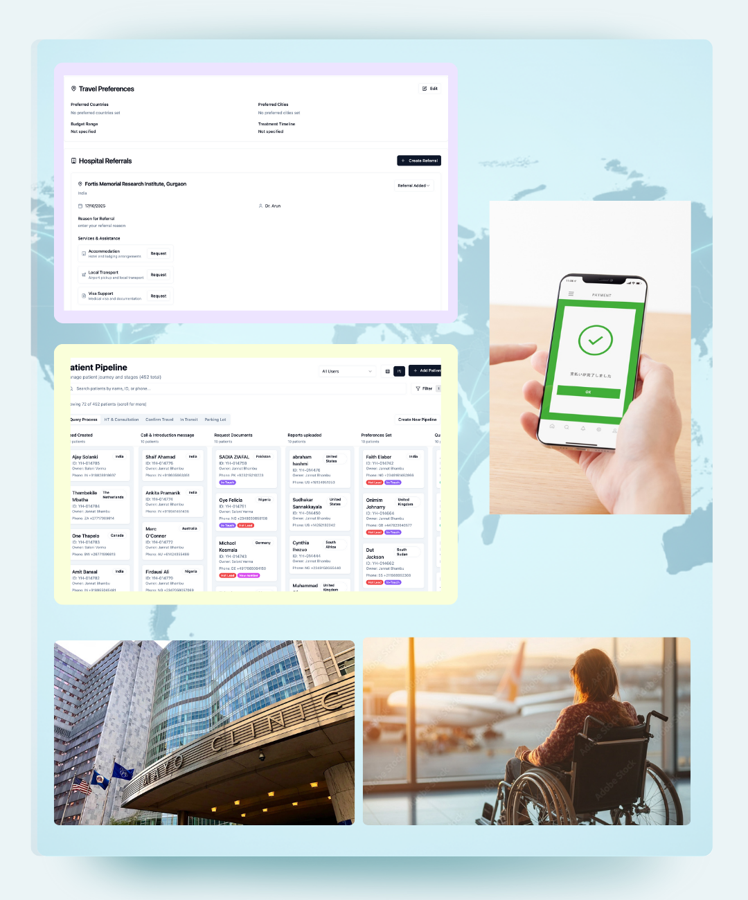 Visa & Travel Assistance demo